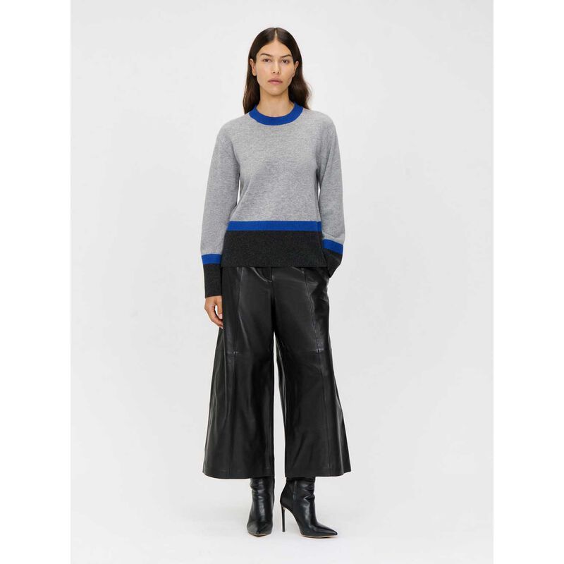 Veronika Maine Leather Cropped Pant image number 6
